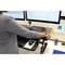 3M Precision Standing Desk, 22.2 in D X 20 in H, 35.4 in W X Black MMMSD60B - alternate 2